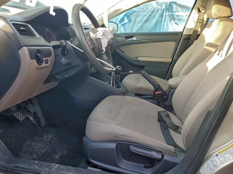 3VW1K7AJ6DM276679 - 2013 VOLKSWAGEN JETTA BASE GOLD photo 7