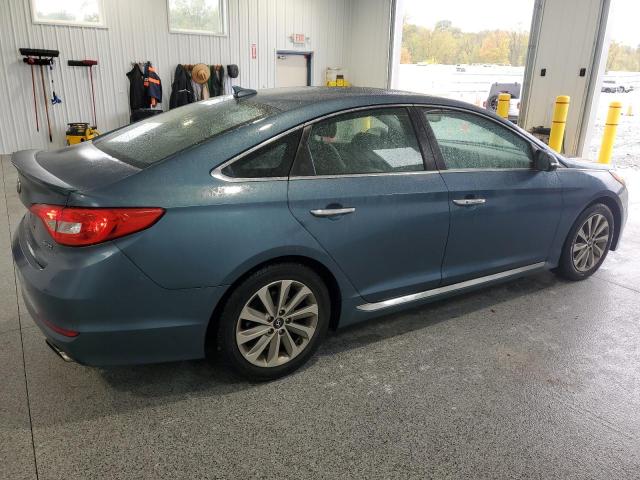 5NPE34AF0HH591906 - 2017 HYUNDAI SONATA SPORT ტალღისფერი ფოტო 3