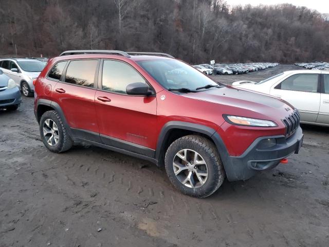 1C4PJMBS3EW173355 - 2014 JEEP CHEROKEE TRAILHAWK RED photo 4