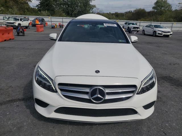 55SWF8EB0KU291085 - 2019 MERCEDES-BENZ C 300 4MATIC WHITE photo 5