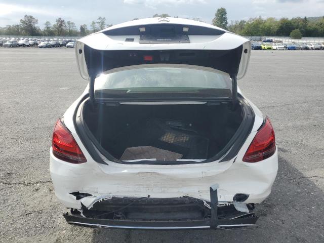 55SWF8EB0KU291085 - 2019 MERCEDES-BENZ C 300 4MATIC WHITE photo 6