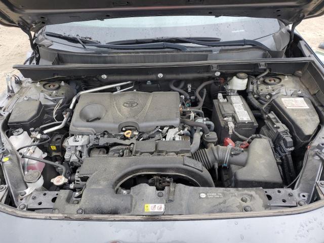 2T3H1RFVXMC121435 - 2021 TOYOTA RAV4 LE CHARCOAL photo 12