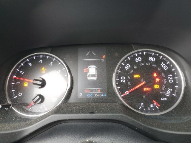 2T3H1RFVXMC121435 - 2021 TOYOTA RAV4 LE CHARCOAL photo 9