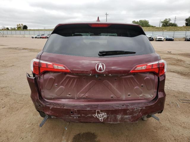 5J8TB4H70HL034810 - 2017 ACURA RDX ADVANCE BURGUNDY photo 6