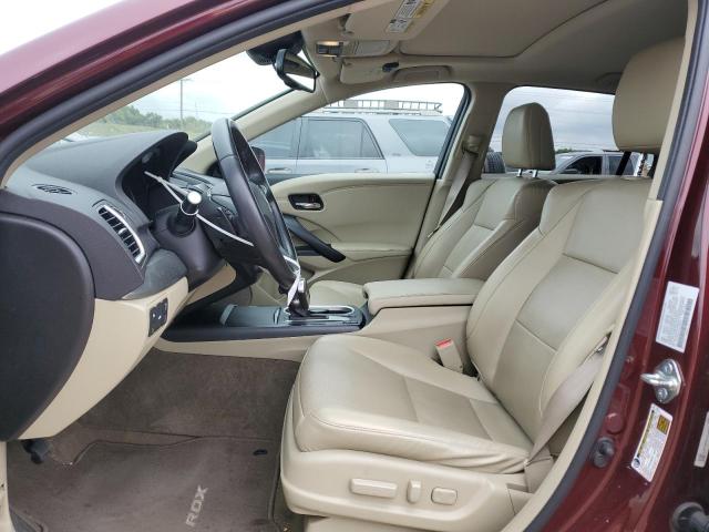 5J8TB4H70HL034810 - 2017 ACURA RDX ADVANCE BURGUNDY photo 7
