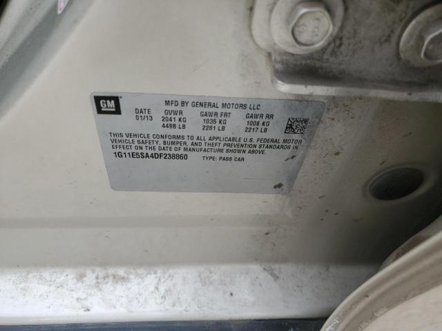 1G11E5SA4DF238860 - 2013 CHEVROLET MALIBU 2LT GOLD photo 12