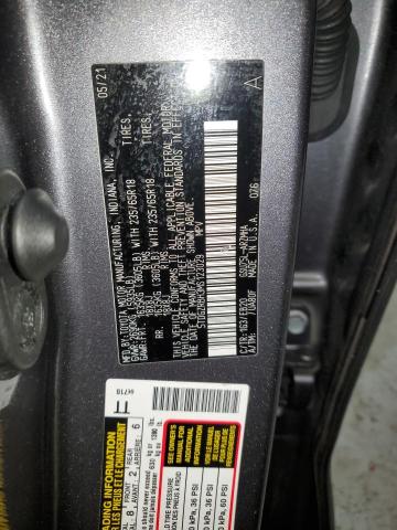 5TDGZRBH3MS123029 - 2021 TOYOTA HIGHLANDER XLE 灰色 照片 13