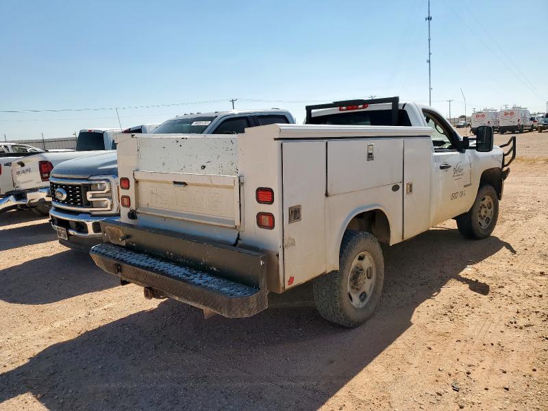 1GC0KVCG4EF186680 - 2014 CHEVROLET SILVERADO K2500 HEAVY DUTY WHITE photo 3