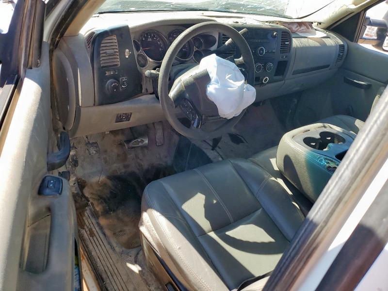 1GC0KVCG4EF186680 - 2014 CHEVROLET SILVERADO K2500 HEAVY DUTY WHITE photo 8