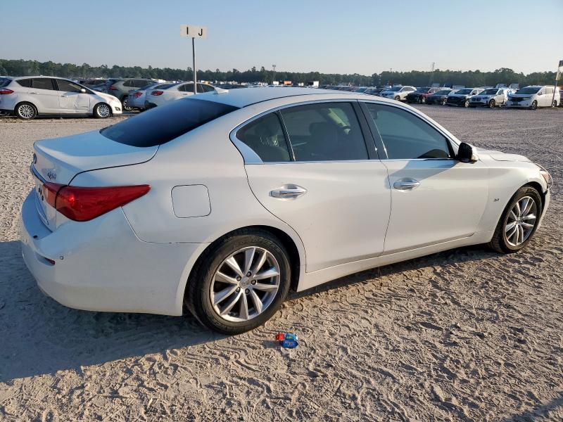 JN1BV7AR0FM401018 - 2015 INFINITI Q50 BASE თეთრი ფოტო 3