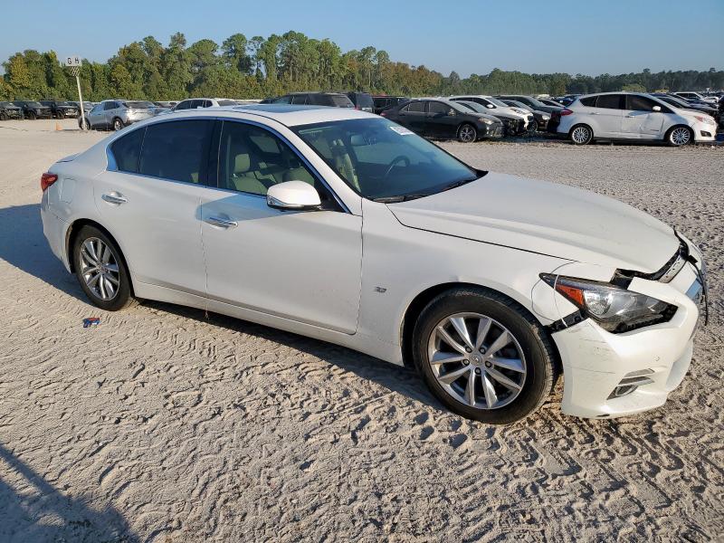 JN1BV7AR0FM401018 - 2015 INFINITI Q50 BASE თეთრი ფოტო 4