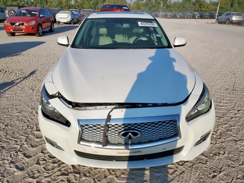 JN1BV7AR0FM401018 - 2015 INFINITI Q50 BASE თეთრი ფოტო 5