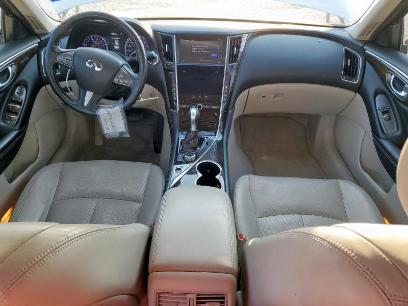 JN1BV7AR0FM401018 - 2015 INFINITI Q50 BASE თეთრი ფოტო 8