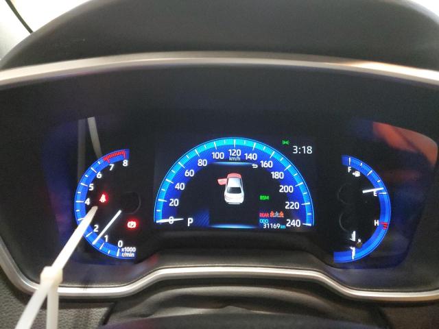 5YFB4MBE1NP103566 - 2022 TOYOTA COROLLA SE WHITE photo 9