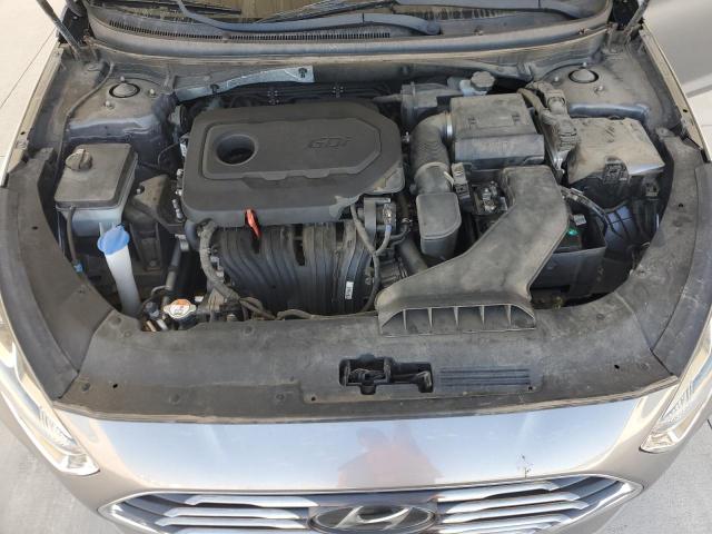 5NPE24AFXKH754166 - 2019 HYUNDAI SONATA SE ნაცრისფერი ფოტო 11