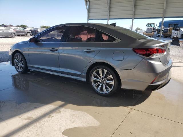 5NPE24AFXKH754166 - 2019 HYUNDAI SONATA SE ნაცრისფერი ფოტო 2