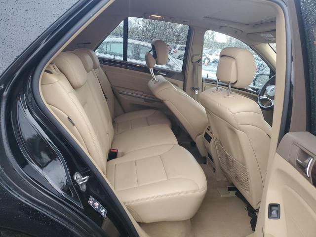 4JGBB8GB0AA615261 - 2010 MERCEDES-BENZ ML 350 4MATIC BLACK photo 11