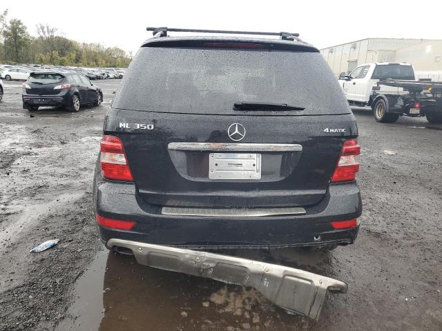4JGBB8GB0AA615261 - 2010 MERCEDES-BENZ ML 350 4MATIC BLACK photo 6