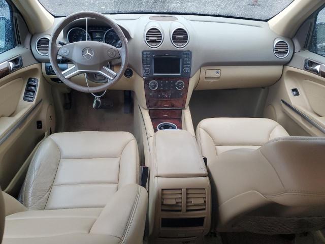 4JGBB8GB0AA615261 - 2010 MERCEDES-BENZ ML 350 4MATIC BLACK photo 8