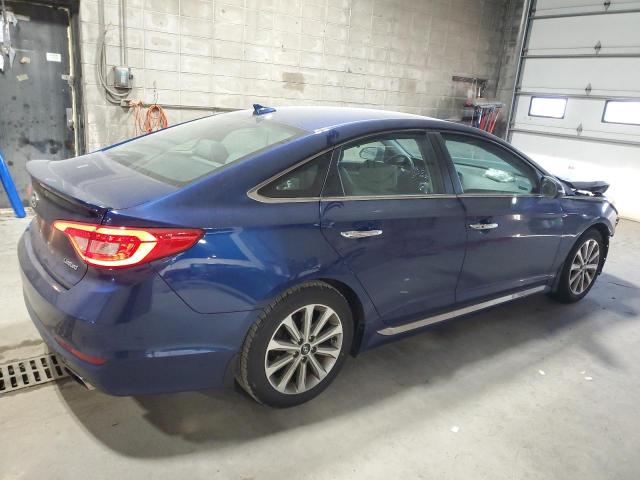 5NPE34AF1HH559403 - 2017 HYUNDAI SONATA SPORT 蓝色 照片 3