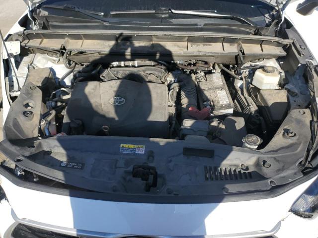 5TDGZRAH7LS512045 - 2020 TOYOTA HIGHLANDER XLE WHITE photo 12