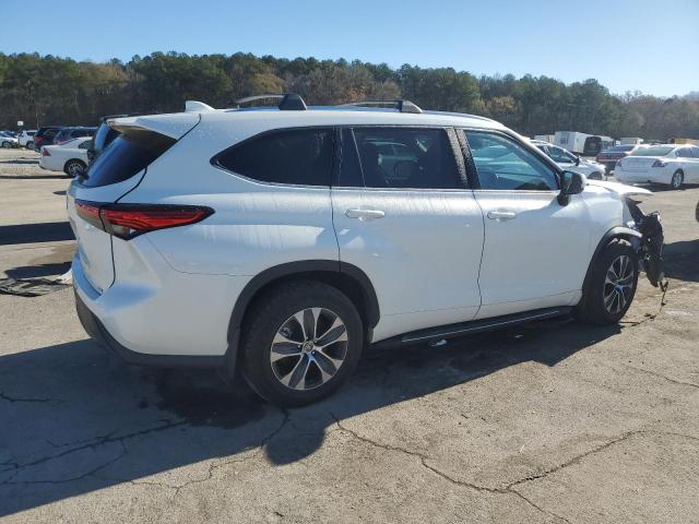 5TDGZRAH7LS512045 - 2020 TOYOTA HIGHLANDER XLE WHITE photo 3