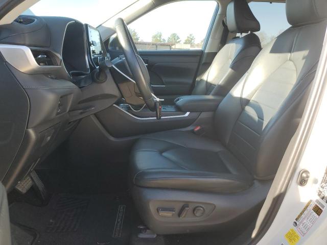 5TDGZRAH7LS512045 - 2020 TOYOTA HIGHLANDER XLE WHITE photo 7