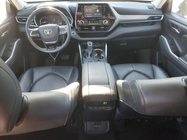 5TDGZRAH7LS512045 - 2020 TOYOTA HIGHLANDER XLE WHITE photo 8