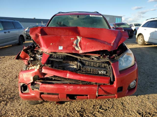 JTMRK4DV3A5085032 - 2010 TOYOTA RAV4 SPORT RED photo 5