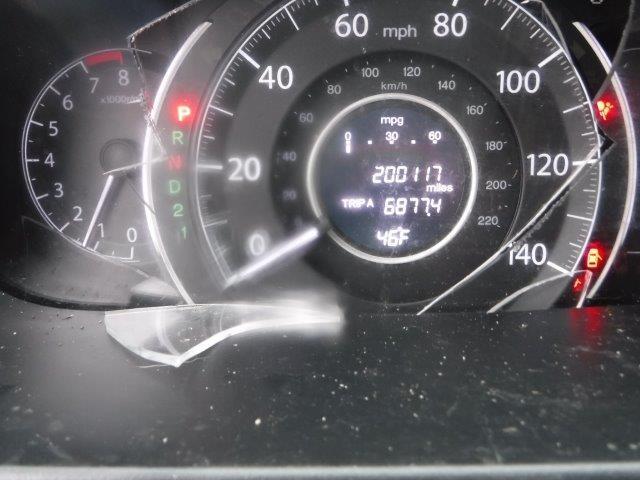 5J6RM4H58CL005060 - 2012 HONDA CR-V EX BLUE photo 9