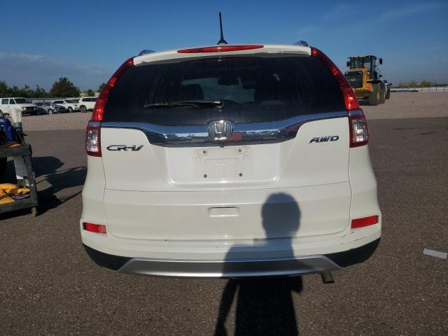 5J6RM4H71GL016196 - 2016 HONDA CR-V EXL WHITE photo 6
