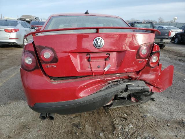 3VWRJ71K39M021963 - 2009 VOLKSWAGEN JETTA WOLFSBURG 红色 照片 6