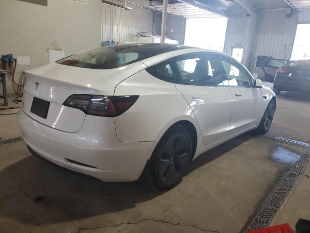5YJ3E1EB3MF979924 - 2021 TESLA MODEL 3 WHITE photo 3