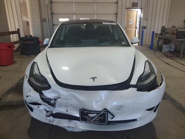 5YJ3E1EB3MF979924 - 2021 TESLA MODEL 3 WHITE photo 5
