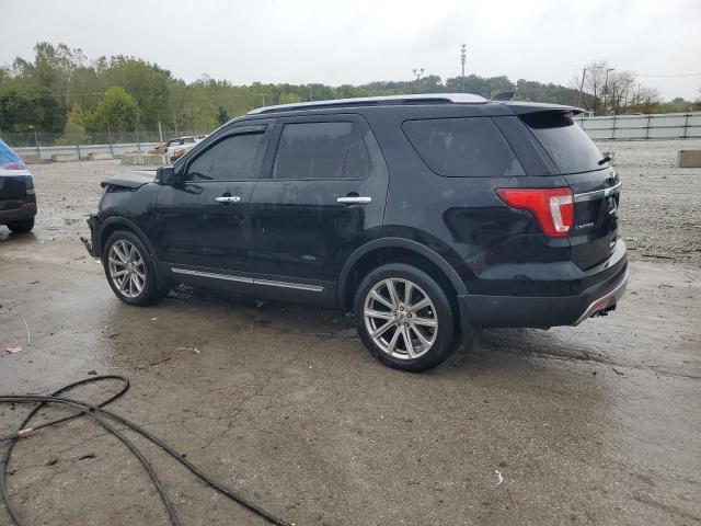 1FM5K8F87GGB03246 - 2016 FORD EXPLORER LIMITED BLACK photo 2