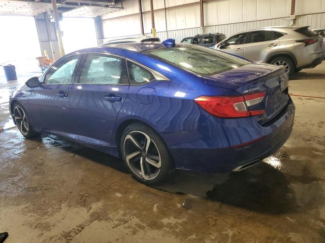 1HGCV1F34KA094081 - 2019 HONDA ACCORD SPORT ლურჯი ფოტო 2