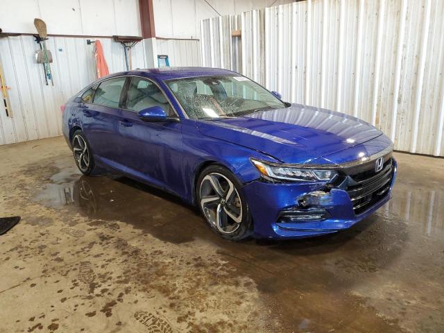 1HGCV1F34KA094081 - 2019 HONDA ACCORD SPORT ლურჯი ფოტო 4