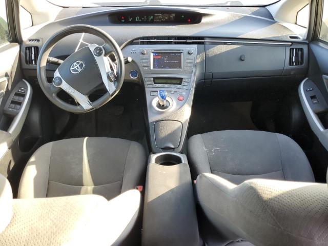 JTDKN3DU8F0418615 - 2015 TOYOTA PRIUS WHITE photo 8