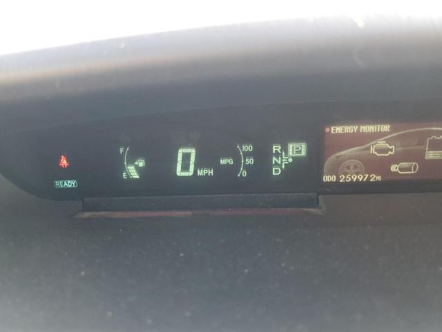 JTDKN3DU8F0418615 - 2015 TOYOTA PRIUS WHITE photo 9