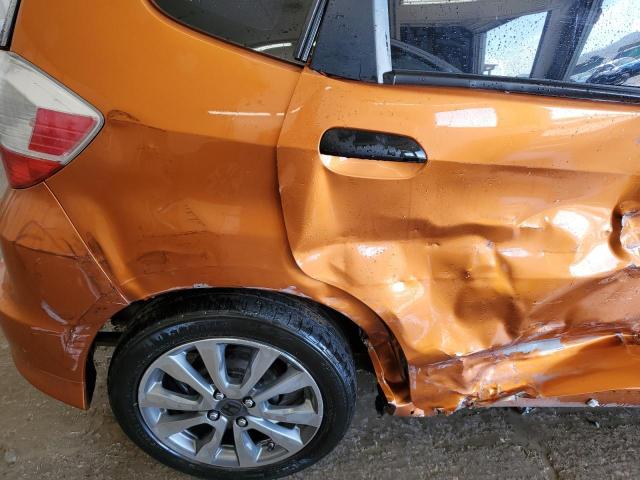 JHMGE8H5XBC012171 - 2011 HONDA FIT SPORT ORANGE photo 11