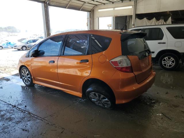 JHMGE8H5XBC012171 - 2011 HONDA FIT SPORT ORANGE photo 2