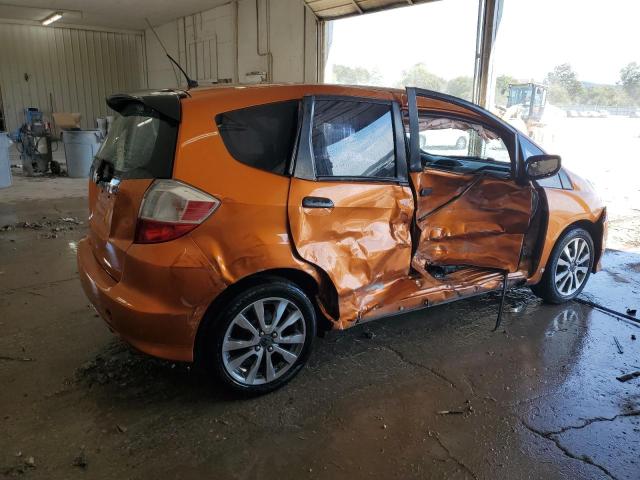 JHMGE8H5XBC012171 - 2011 HONDA FIT SPORT ORANGE photo 3
