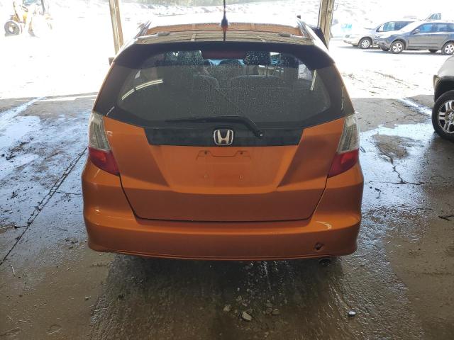 JHMGE8H5XBC012171 - 2011 HONDA FIT SPORT ORANGE photo 6