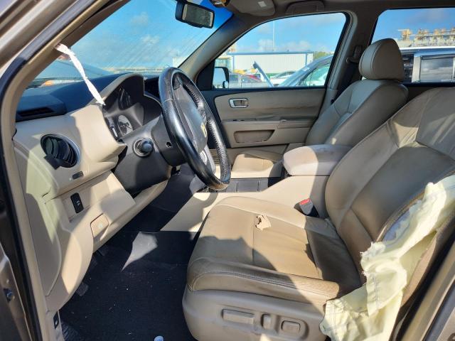 5FNYF38559B023923 - 2009 HONDA PILOT EXL Qızıl foto 7