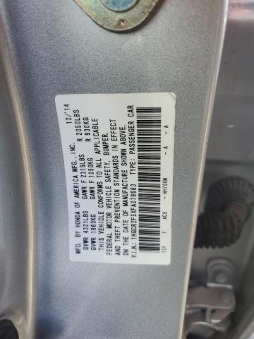 1HGCR2F5XFA079683 - 2015 HONDA ACCORD SPORT 银色 照片 13