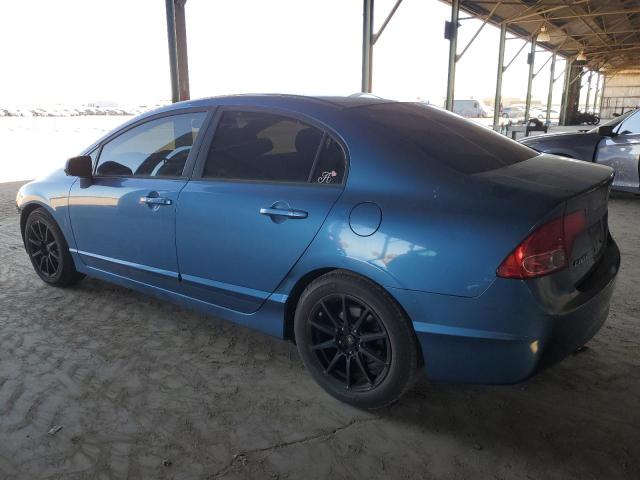 1HGFA16886L013243 - 2006 HONDA CIVIC EX BLUE photo 2