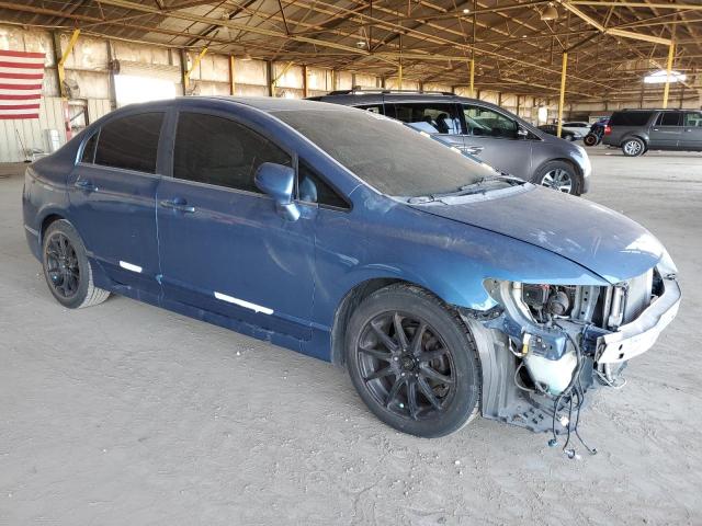 1HGFA16886L013243 - 2006 HONDA CIVIC EX BLUE photo 4
