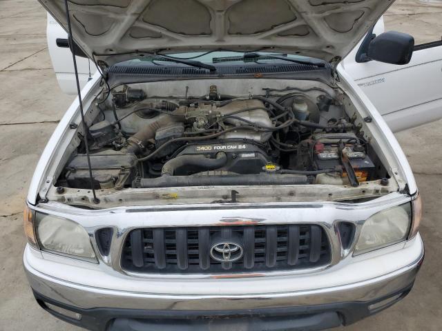 5TEGN92N62Z072451 - 2002 TOYOTA TACOMA DOUBLE CAB PRERUNNER WHITE photo 11