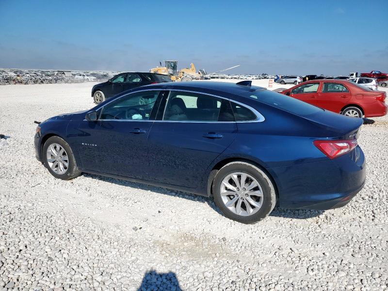 1G1ZD5ST1LF009168 - 2020 CHEVROLET MALIBU LT BLUE photo 2