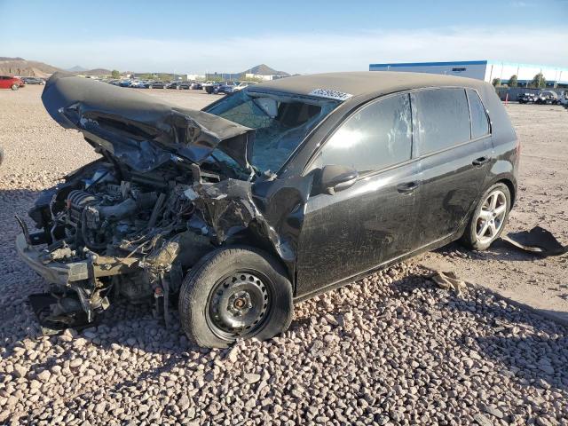 WVWDB7AJ4DW123363 - 2013 VOLKSWAGEN GOLF BLACK photo 1